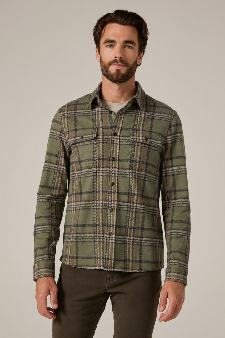 7DIAMONDS - Generation™ Long Sleeve Shirt in Basil