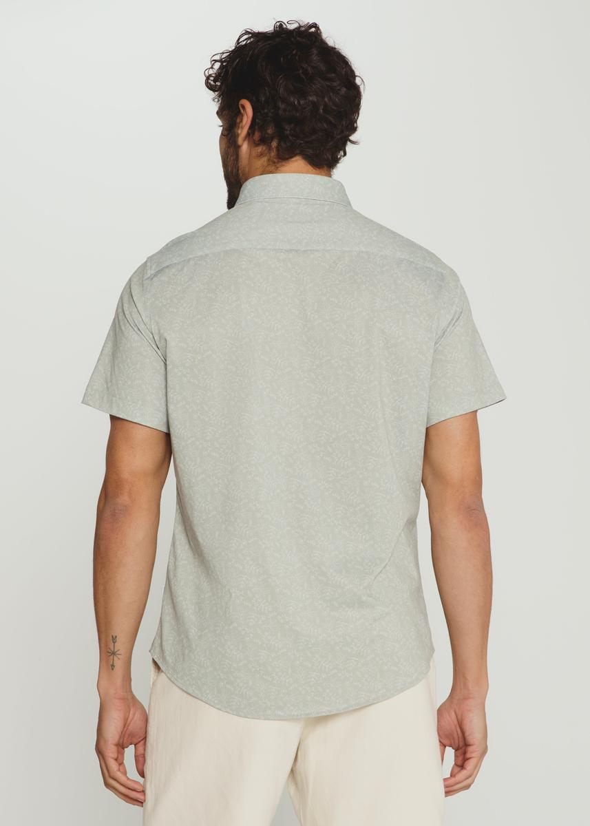 7DIAMONDS - Eden Short Sleeve Shirt in Pastel Green