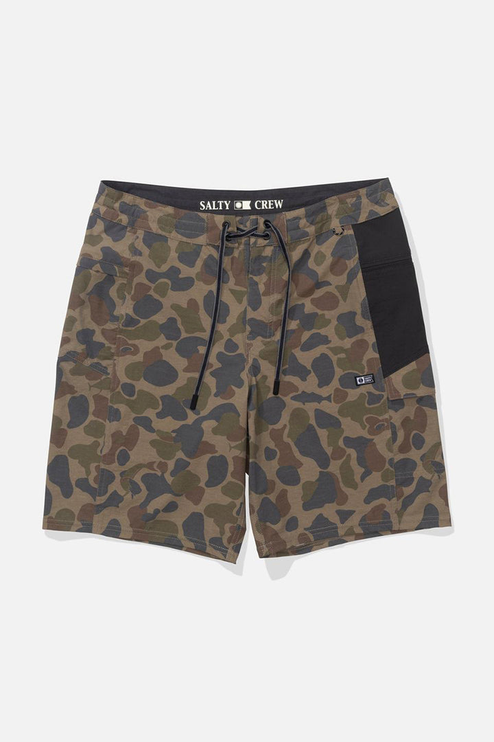 Salty Crew -  Flagship Boatshort in Sand Camo