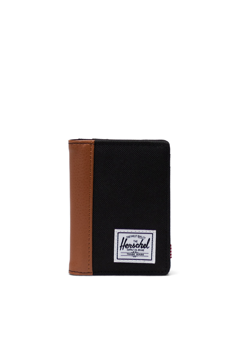 Herschel - Gordon Wallet in Black/Tan