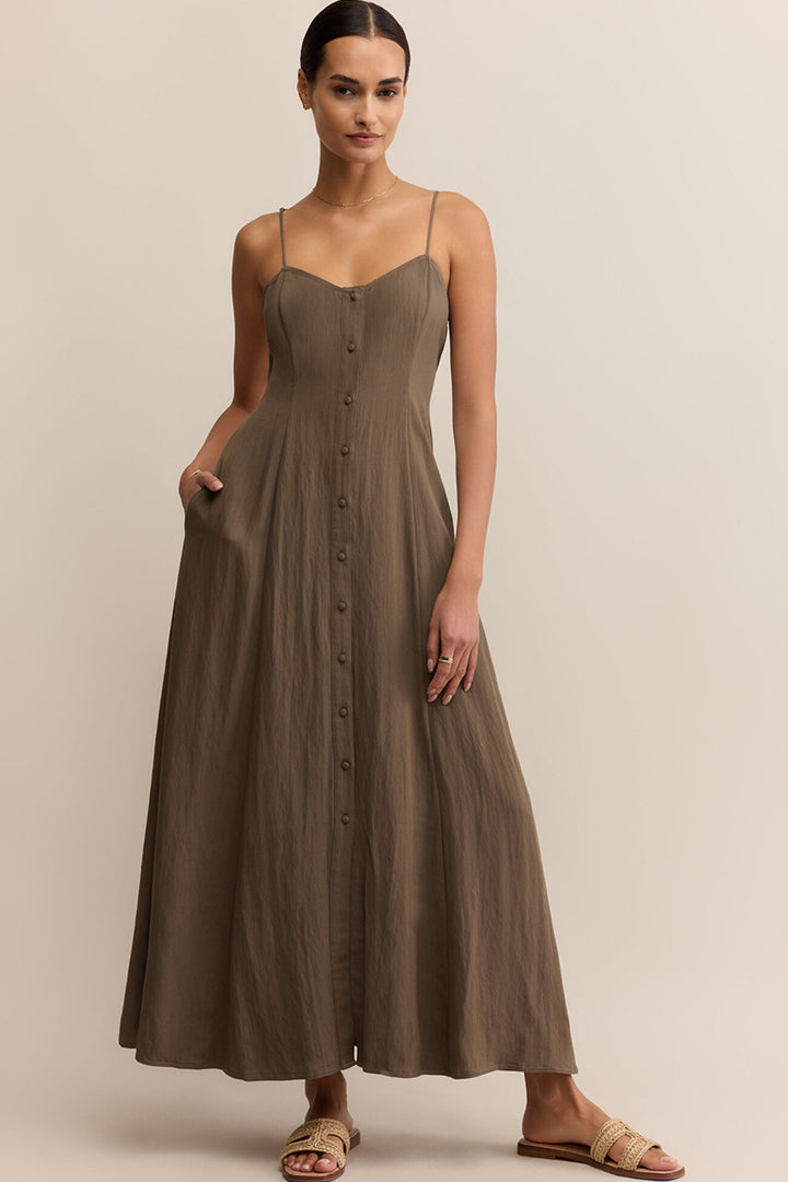 Z Supply - Angel Eyes Midi Dress in Tiki