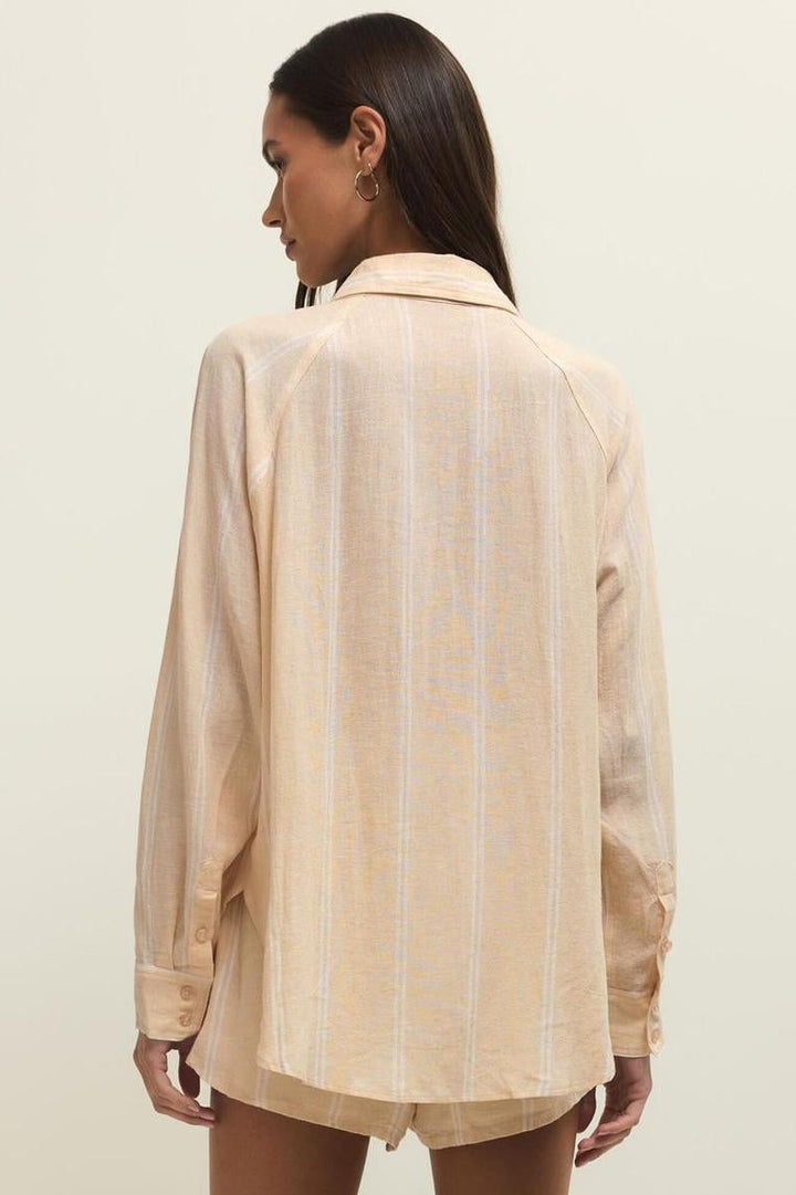 Z Supply - The Perfect Line Top in Custard