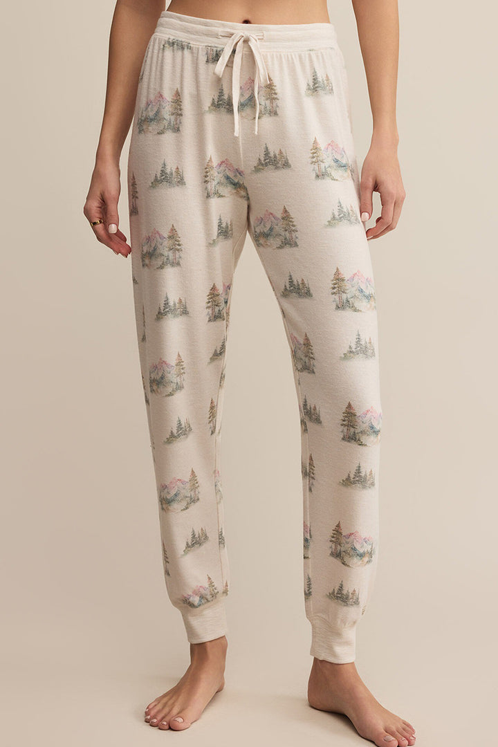 Z Supply - Overnight Road Trip Jogger in Crystal