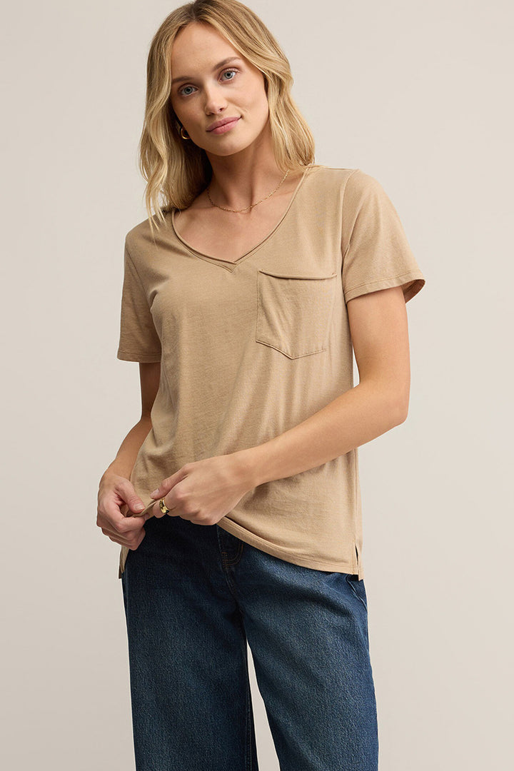 Z Supply - The Pocket Tee in Desert Tan