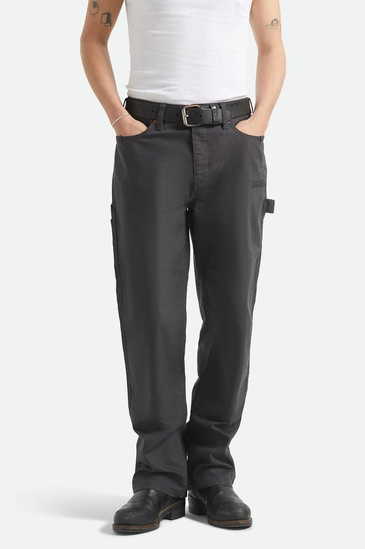 Brixton - Builders 5 Pocket Stretch Pant in Black