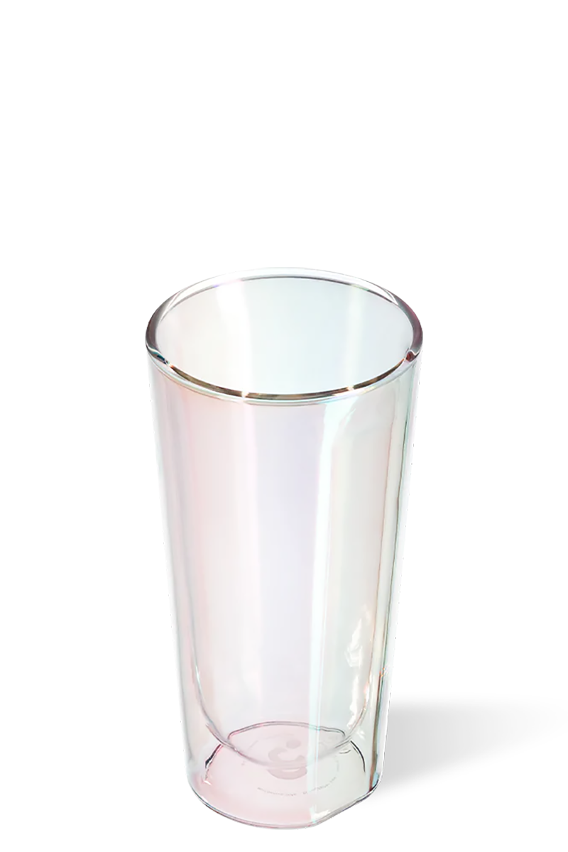 Corkcicle Glass Mug Set of 2 12oz / Prism