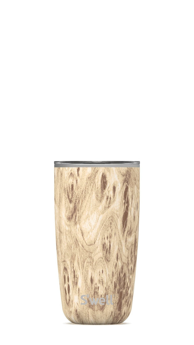 Swell - Tumbler With Lid in "Blonde Wood" - 18oz