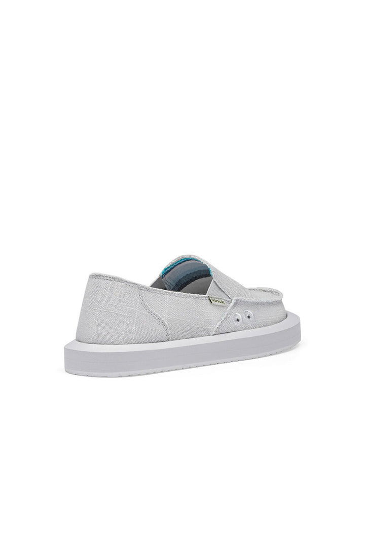 Sanuk - Donna Soft Top Hemp in "Grey"