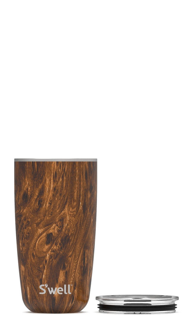 Swell - Tumbler With Lid in "Teakwood" - 18oz