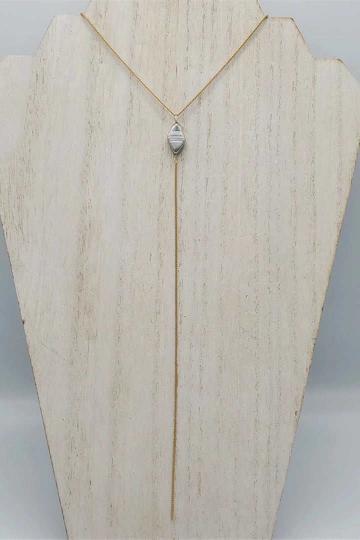 Tela Bella - Arche Lariat Necklace