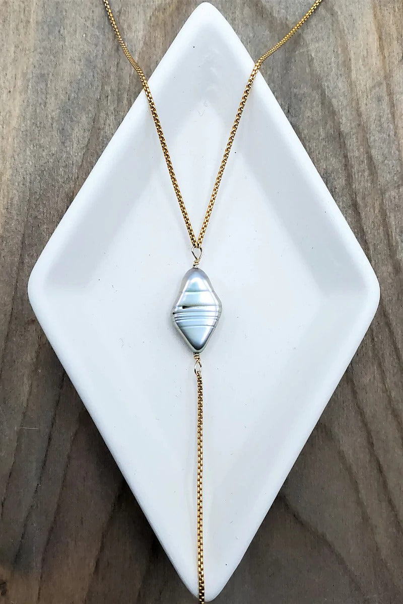 Tela Bella - Arche Lariat Necklace