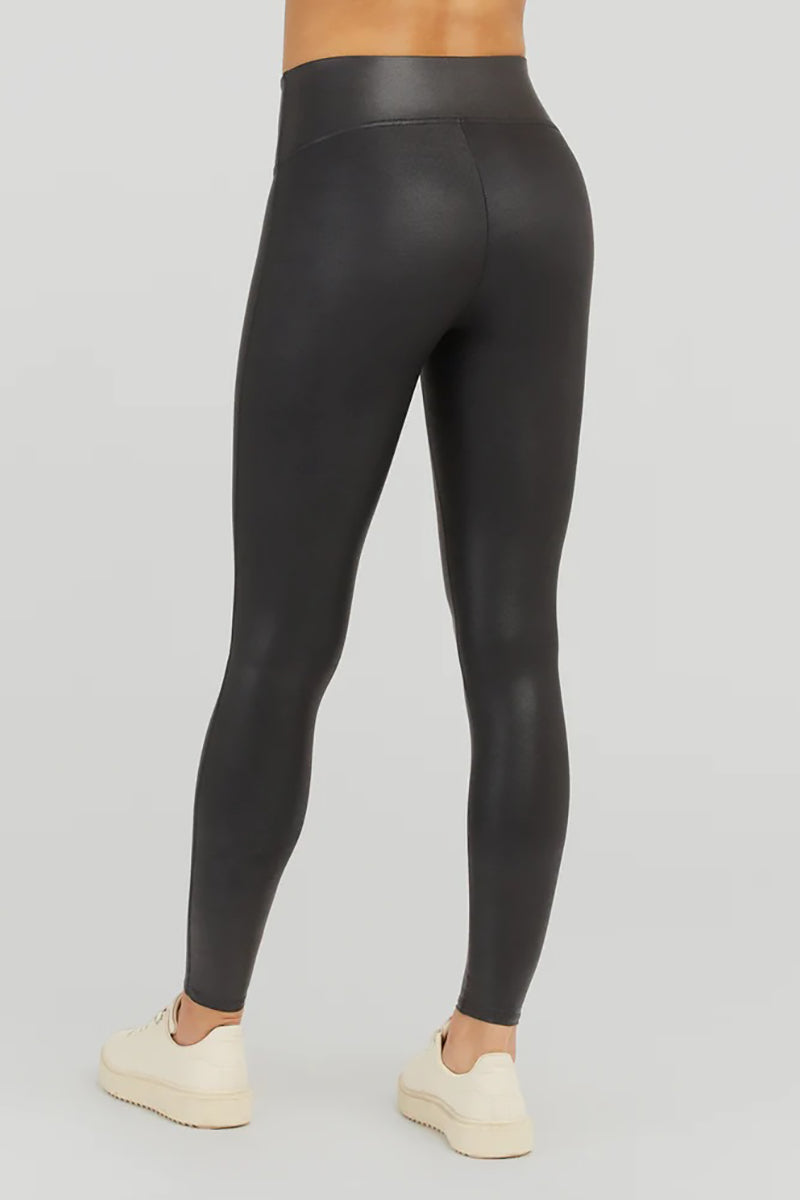 SPANX - Faux Leather Leggings in Black