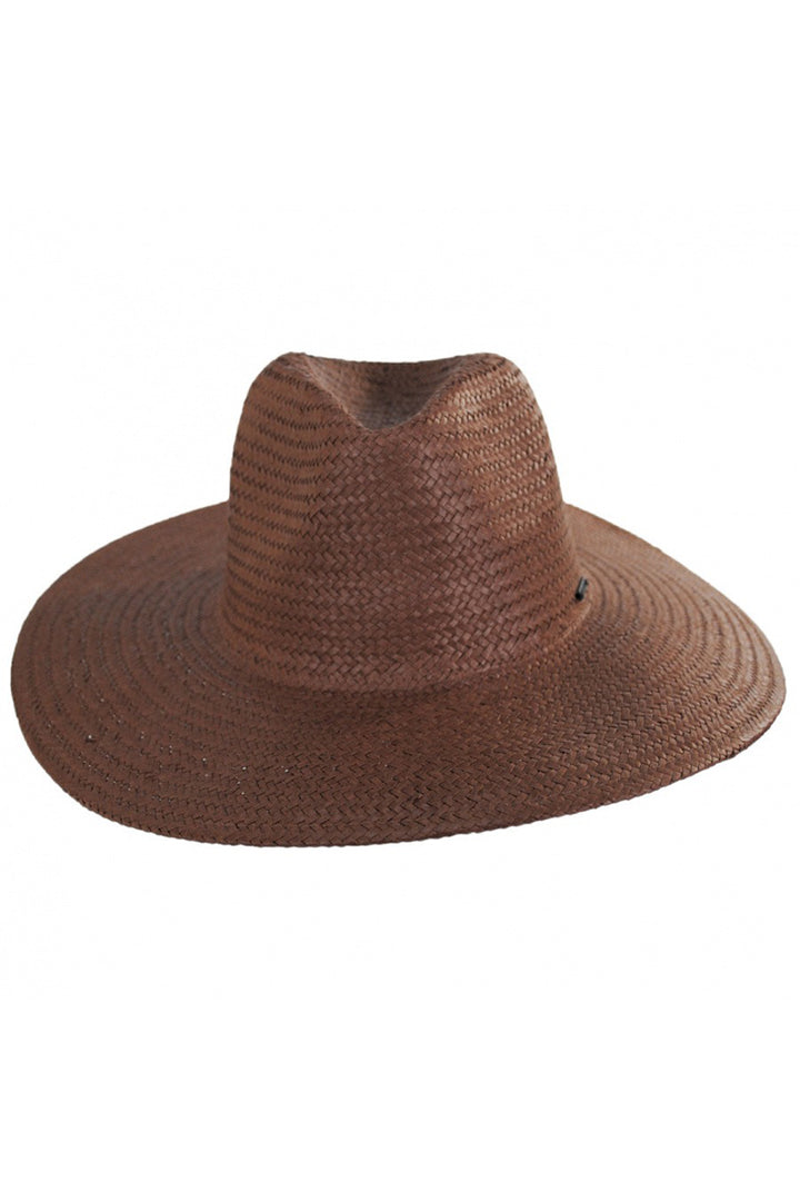 Brixton - Seaside Sun Hat in Brown