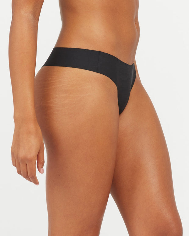 SPANX - Under Statements Thong in Very Black – Blue Ox Boutique