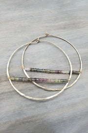 Tela Bella - Sapphire Horizon Hoops