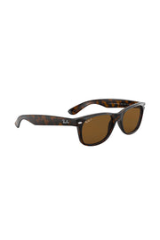 Ray Ban - New Wayfarer Classic Tortoise w/ B-15 BROWN NYLON MAN SUNGLASS - 0RB21329025755