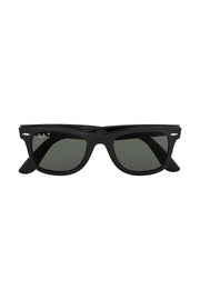 Ray Ban - Wayfarer in Black size 50 with Green Polarized Crystal Lenses - 0RB21409015850