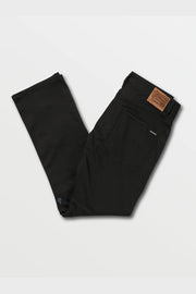 Volcom - Solver Modern Fit Jeans in Black Out