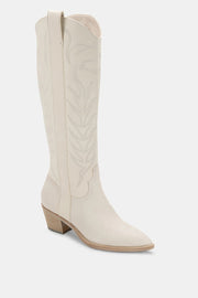 dolce vita - Solei Boots in White Leather