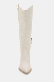 dolce vita - Solei Boots in White Leather