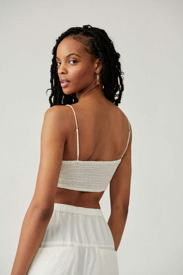 Free People lyra lace bralette in ivory