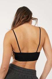 Free People - Yours Truly Seamless Bra in Black