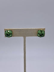 La Vie Parisienne - Peridot Swarovski Crystal Stud Earrings