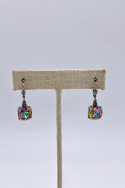 La Vie Parisienne - Ultra Coco Swarovski Crystal Leverback Hanging Stud Earrings