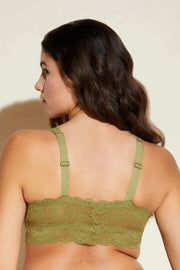 Cosabella - Never Say Never Curvy Sweetie Bralette in Aloe