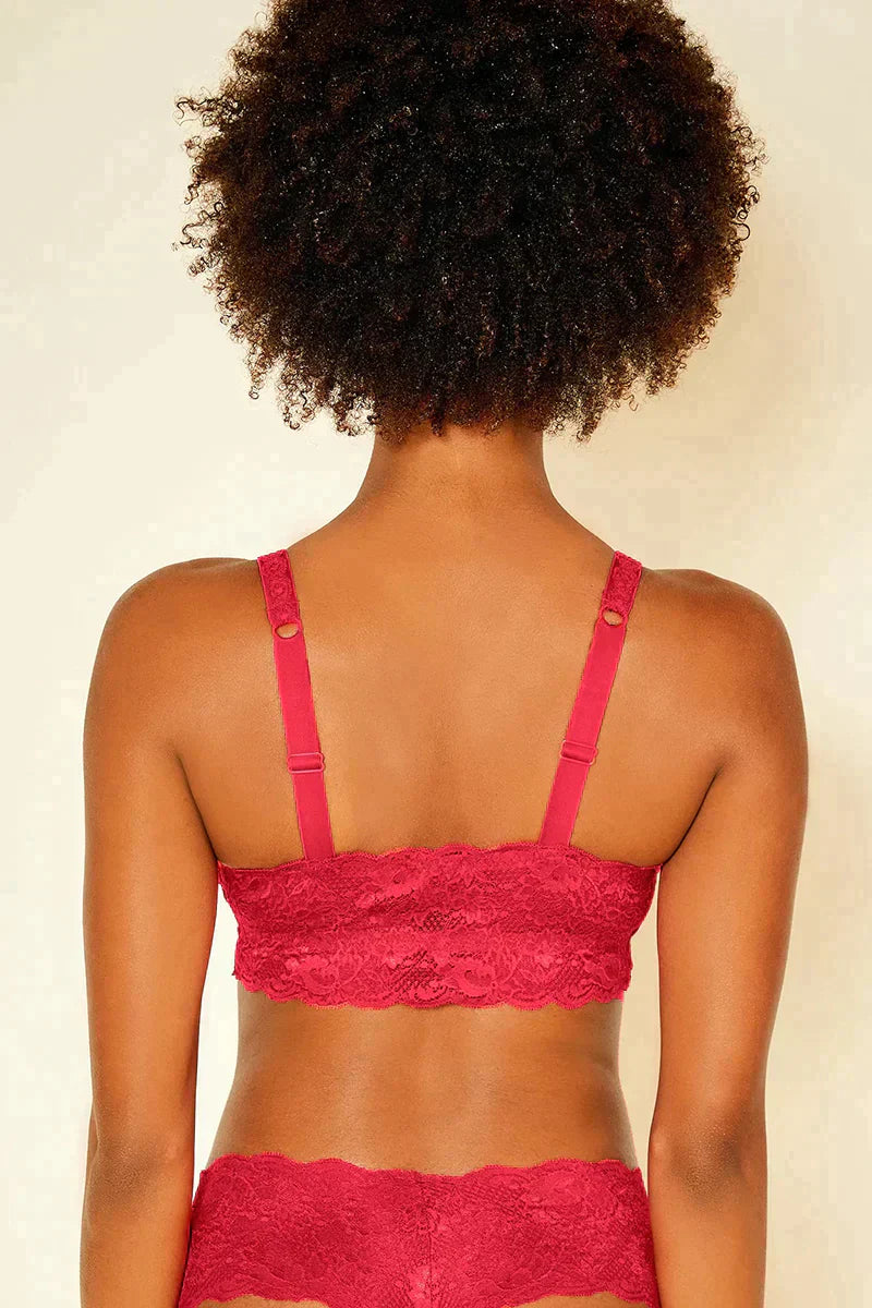 Cosabella - Never Say Never Curvy Sweetie Bralette in Deep Ruby