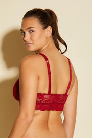 Cosabella - Never Say Never Curvy Sweetie Bralette in Sindoor Red
