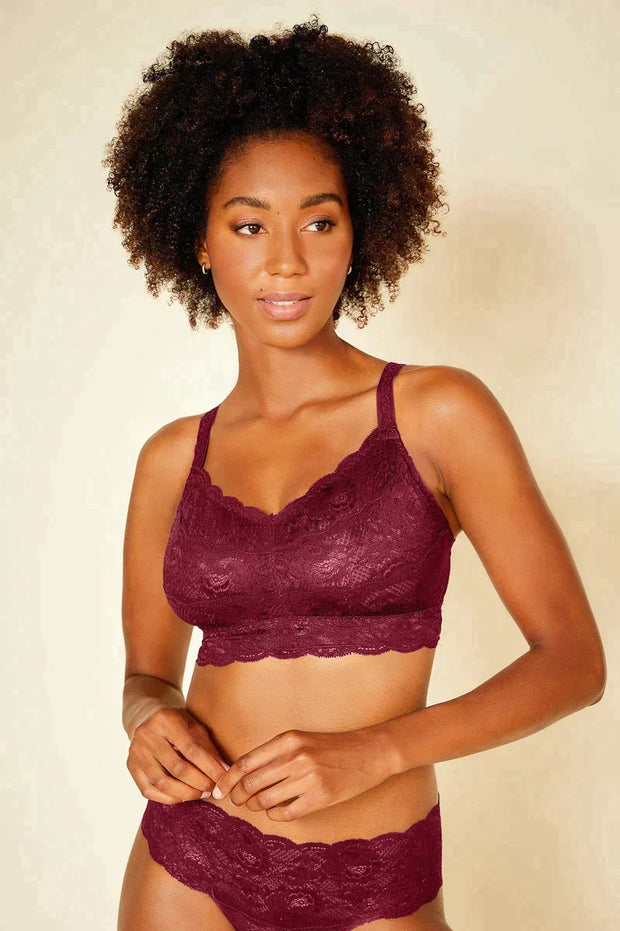 Cosabella - Never Say Never Curvy Sweetie Bralette in Vino – Blue Ox  Boutique