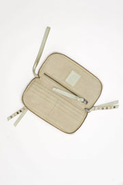 Free People - Distressed Wallet in Cream