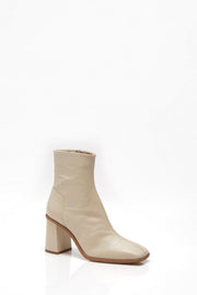 Free People - Sienna Ankle Boots in Buttercream