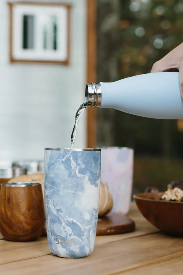 Swell - Tumbler With Lid in "Blue Granite" - 18oz