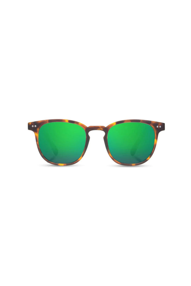 Shwood - CAMP Topo - Matte Tortoise // Walnut - HD Plus Polarized Green Flash