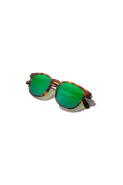 Shwood - CAMP Topo - Matte Tortoise // Walnut - HD Plus Polarized Green Flash