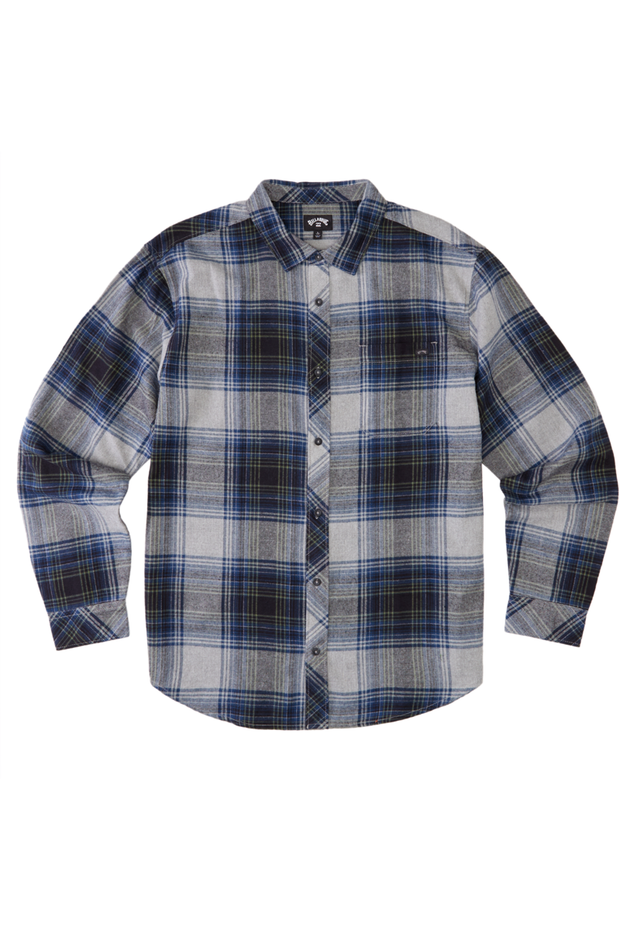 Billabong - Coastline Flannel Shirt in Alloy