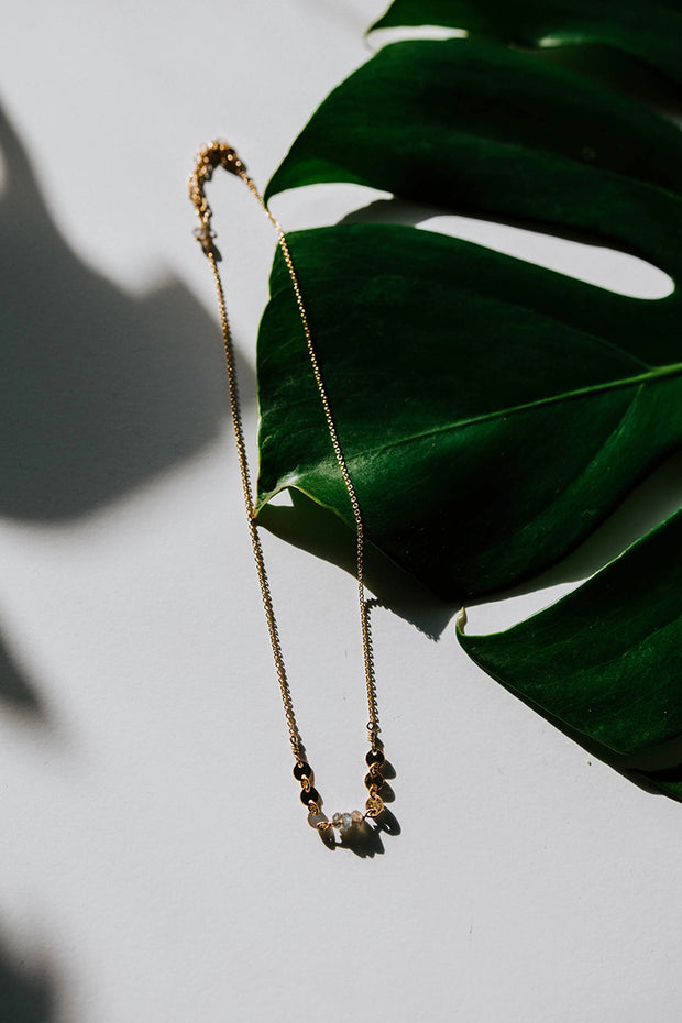 Tree Myriah - Clementine Choker with Moonstone