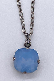 La Vie Parisienne - Swarovski Crystal Necklace - Air Blue Opal