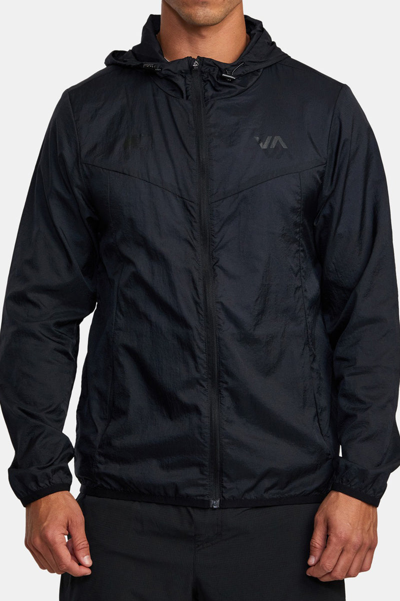 RVCA - RVCA Runner Lighweight Training Jacket in Black