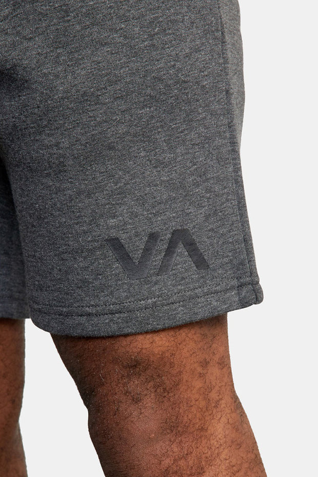 RVCA - Sport Elastic Walkshorts IV 19" in Smokey Grey Heather