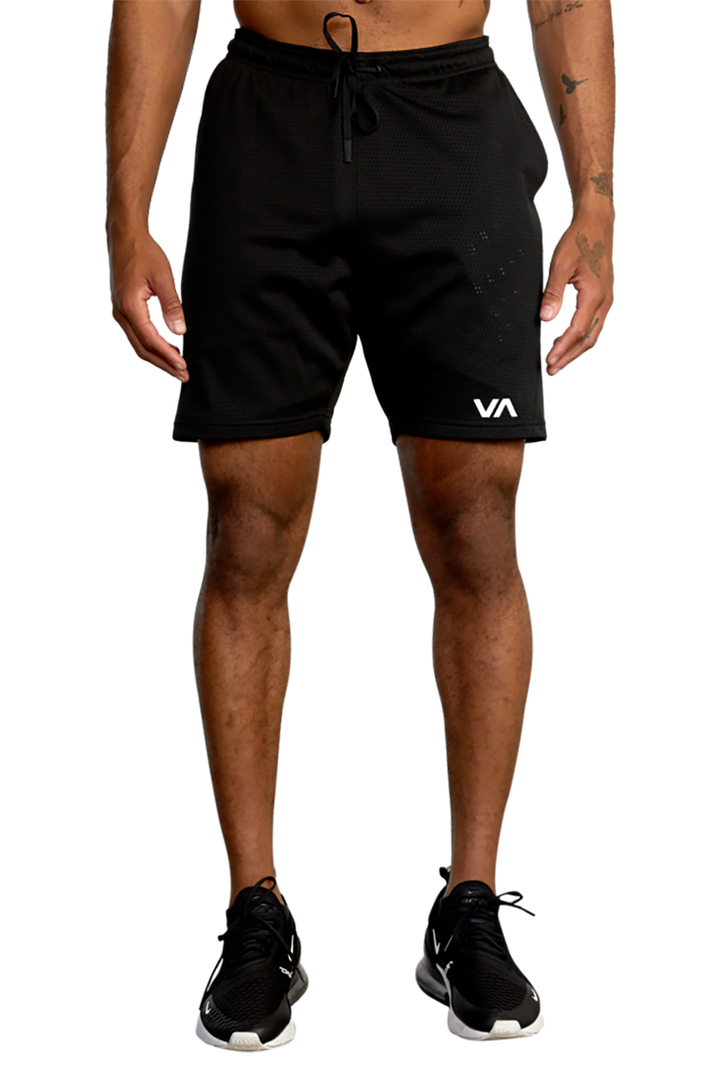 RVCA - VA Mesh II Elastic Walkshorts 19" in Black