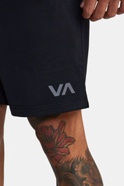 RVCA - VA Sport Trainer Elastic Shorts in Black
