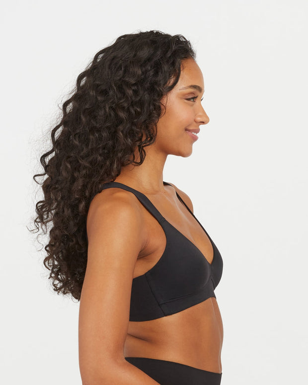 SPANX - Bra-llelujah Unlined Bralette in Very Black – Blue Ox Boutique