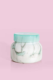 carpi BLUE - Coconut Santal Modern Marble Petite Jar, 8 oz