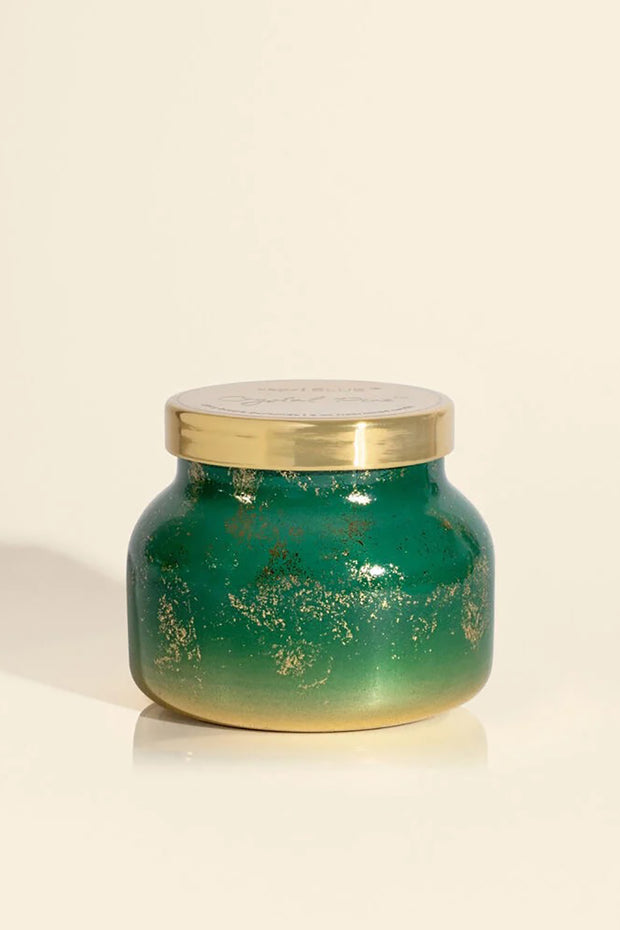 capri BLUE - Crystal Pine Glimmer Petite Jar, 8 oz