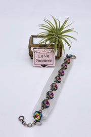 La Vie Parisienne - Swarovski Crystal Bracelet - Crystal Volcano
