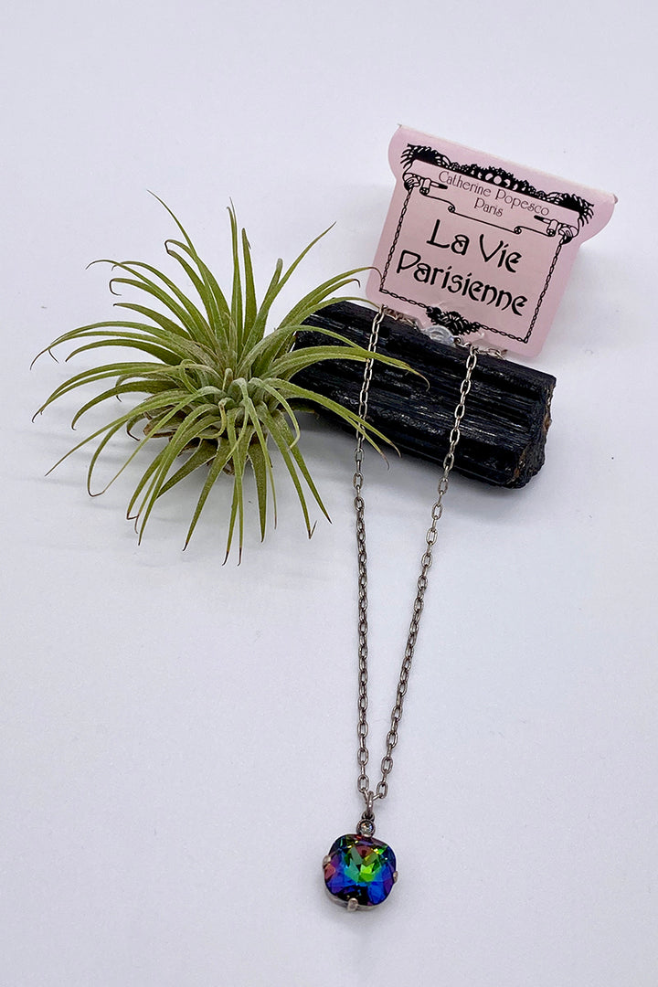 La Vie Parisienne - Swarovski Crystal Necklace - Crystal Volcans