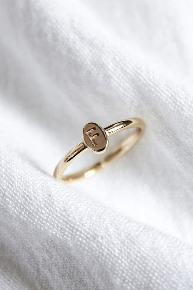 Kinsey Designs - Kinsey Initial Ring - F